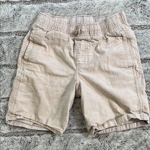 Cat & Jack Light Tan Striped Kids Shorts